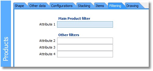 filtering tab